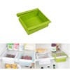 EZONEDEAL Fridge Drawer Organizer, Retractable Drawer Refrigerator Storage Box, Unique