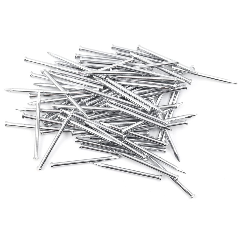 Design61 100 x Steel Pins Skirting Board Pins Nail 1.5