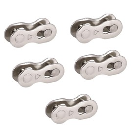 Wmzjnljy 5Pairs Bicycle Chain Link Bicycle Missing Link Bike Chain Connector for 8/9/10 Speed(8/7/6 Speed)(M169-5)