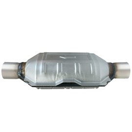 PULCHERFLOW 2 Inch Inlet/Outlet Universal Catalytic Converter Stainless Steel (EPA Compliant)