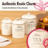 noonberry Kitchen Canisters for Countertop - Set of 3 -