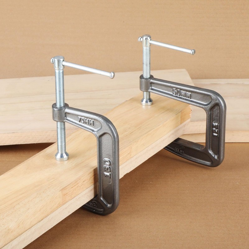 Olympia Tools C-Clamp, 38-145, (5" X 3.25")