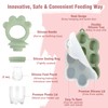 LOTBILL Baby Breastmilk Popsicle Molds and Fruit Food Feeder Pacifier,