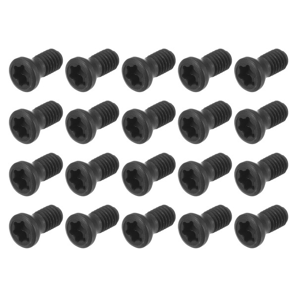 uxcell M3.5x8mm Torx Screws with Wrench for Replaces Carbide Insert