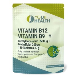 Vitamin B12 + Vitamin B9; Methylcobalamine 500 μg + Methyl Folate 200 μg; Tablets (1/2 Tablets per Day)