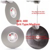 JINGLING 4" inch 100mm Diamond Flat Lap Disc Coated Grinding