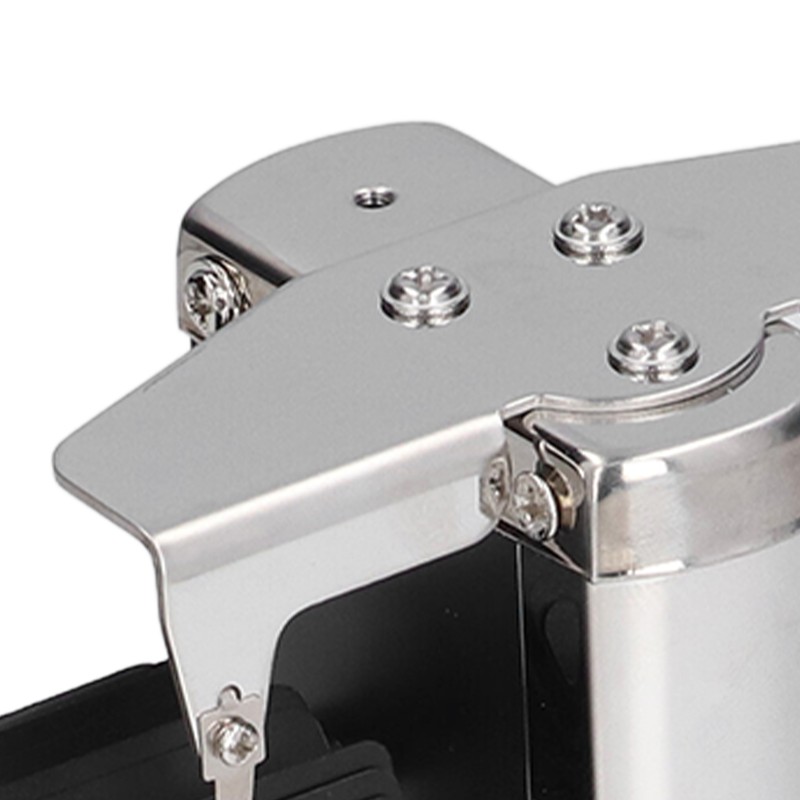 Flip Clock Quartz Movement High Accuracy Retro Style Stainless Steel