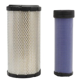 17743-U2230-71 17744-U2230-71 Outer Inner Air Filter Kit Compatible with Forklift 4Y Engine Replace RS3940 AF25648 17743U223071 42806 P610905 83347