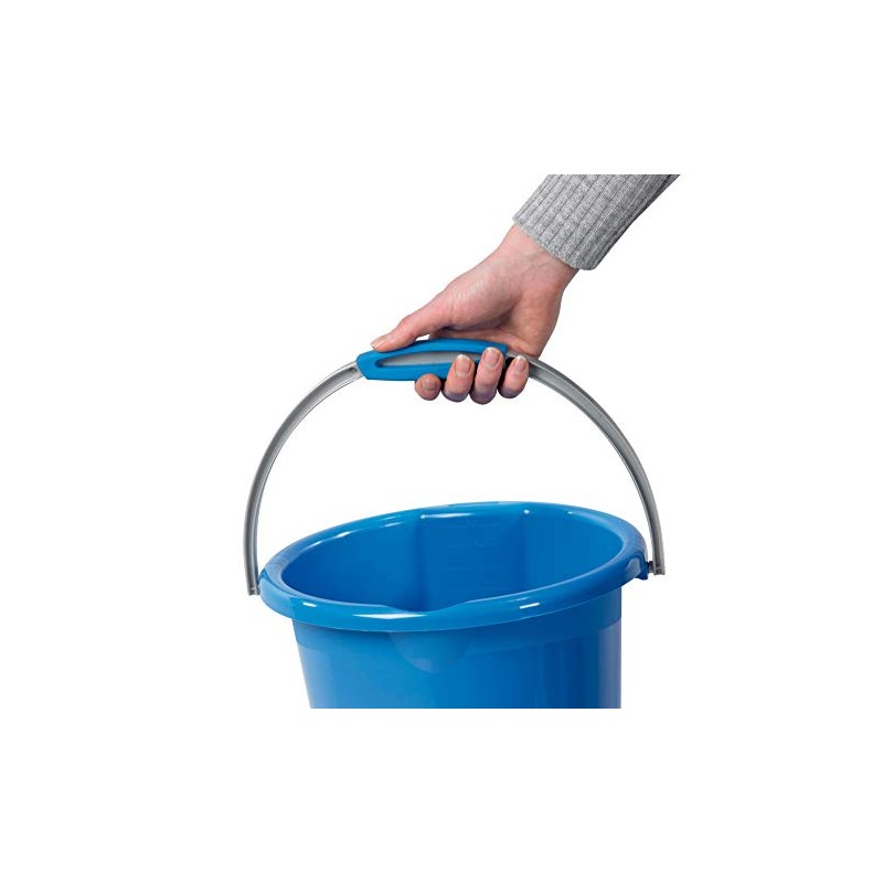 Sunware Decor Flowers Waterline Eimer, blau, 12 Liter