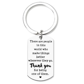 Boss Employee Appreciation Gifts Keychains for Women Men Boss Day Gifts for Him Her Inspirational Thank You Gifts for Coworkers Leader Teacher Retirement Going Away Leaving Farewell Gifts Keychain