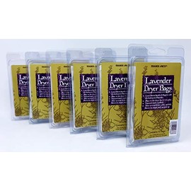 Trader Joes Lavender Dryer Bags - Pack of 6 Boxes - 24 Bags Total