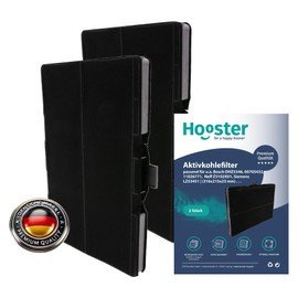 Set of 2 Activated Carbon Filters Suitable for Cooker Hood Bosch DHZ5346 Siemens LZ53451 and Neff Z5102X1 | Cooker Hood Filter