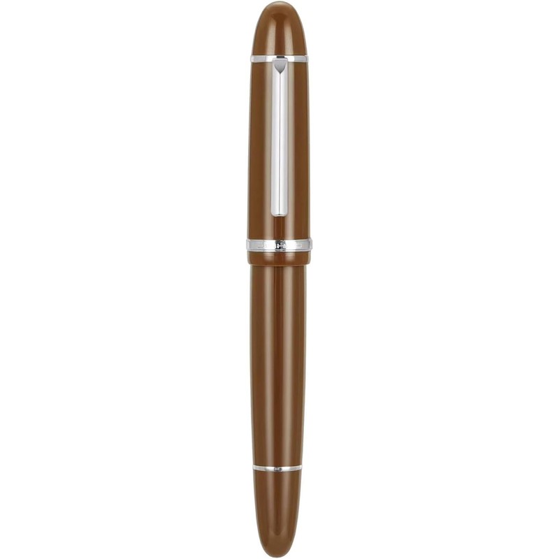 Jinhao X159 Pluma estilográfica 8 Punta fina, café con clip