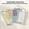 10 Pack Mesh Zipper Pouch Bags, Board Game Storage Puzzle