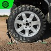 Heavy Duty Wheel Chock Tie Down Straps Set (2PK) -