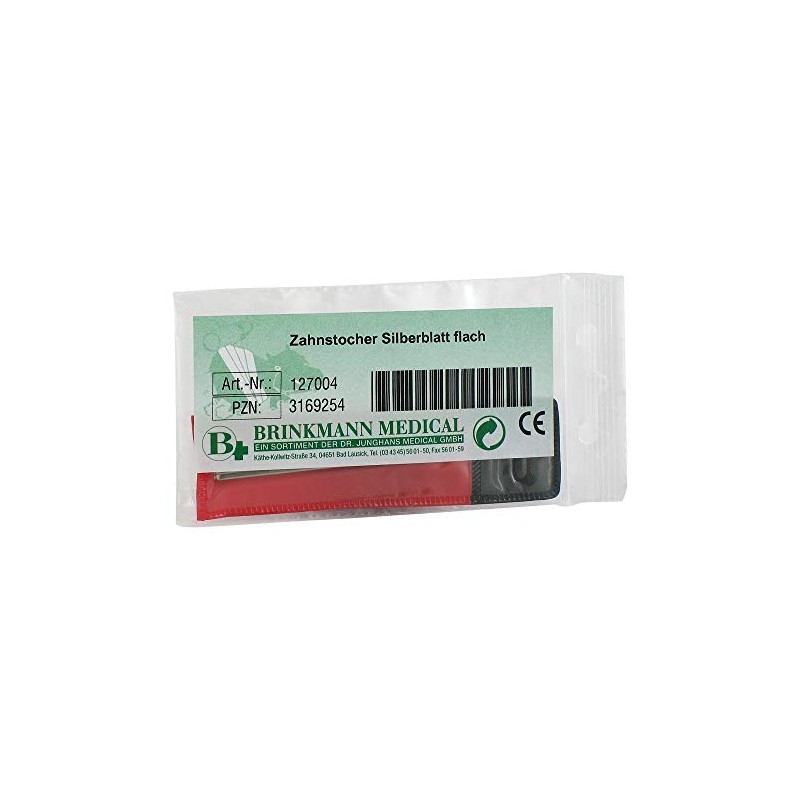 Toothpick Silver Pack of 1