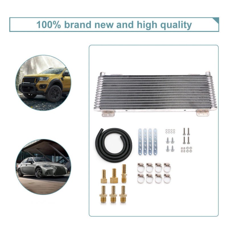 Unbranded True Cool Max 40,000 GVW Transmission Performance Oil Cooler