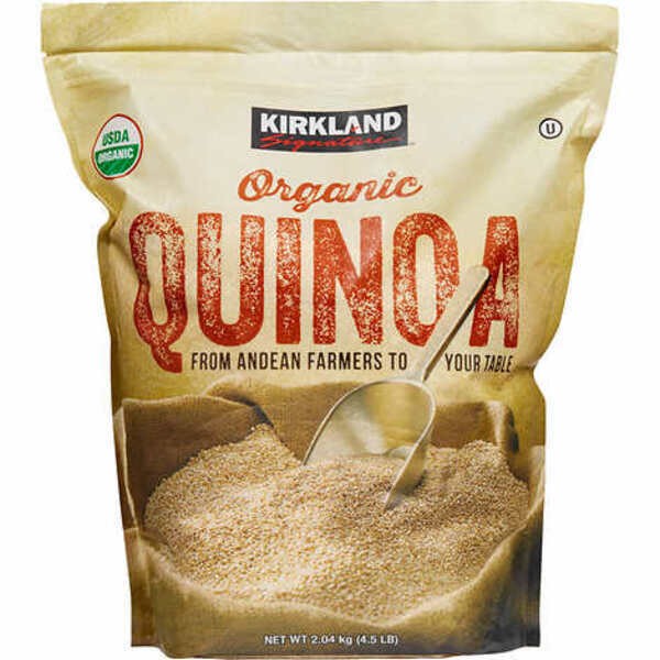 Kirkland Signature Organic Quinoa from Andean Farmers Gluten [4.5 lbs]