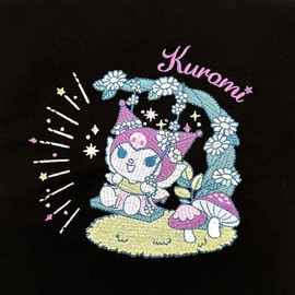 Route Tote Bag, Women's, Smaller, Tote Bag, Lunch Bag, IP. Deli. Sanrio Characters-A 8490 (02 Kuromi)