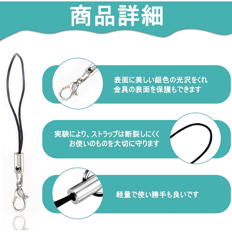 YINKE Strap Lobster Claw Clasp, Accessory Parts with Hooks, Single