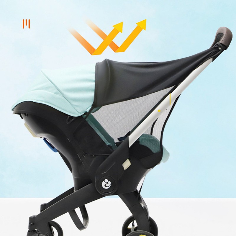 Stroller Sun Shade UV Protection Newborn Jogger Extension Universal Fit
