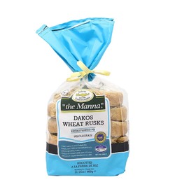 Greek Manna Whole Wheat Rusks from Crete, 600 gr.