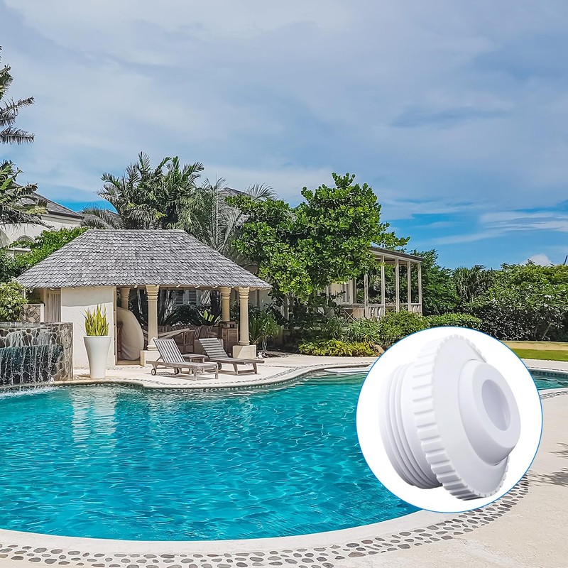 SAVITA 3pcs Pool Jet Nozzles, Practical Flow Eyeball Inlet Jet