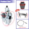 CILOYU VM22 26mm Carburetor Intake Manifold Compatible with Predator 212cc