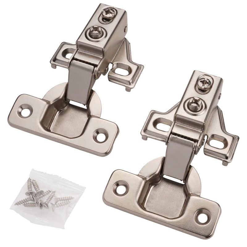 DecoBasics 5/8" Overlay Full Overlay Soft Close Cabinet Hinges for