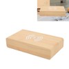 Wooden Digital Alarm Clock with Wireless Charging 3 Level Dimmer