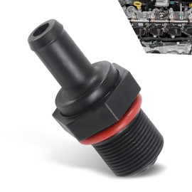Arwrilt 267402G000 PCV Valve, One-way Positive Crankcase Ventilation Valve, Compatible with Elantra, Santa Fe, Sonata, Tucson, Forte, Soul (Black)