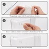 6 Pack Drawer Organiser, Versatile Clear Drawer Storage Trays with