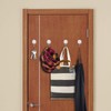 HARMIEY Plasterboard Veneer Wood Hooks Three Pin Hooks Clear Hooks