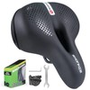 Bicycle Saddles, Memory Foam Material That Provides Comfortable Riding, Ergonomic