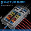 Sycreek 32 V 12-Way Fuse Box, Blade Atc/Ato Fuse Box,