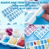 Facial Ice Bath Kit with Foldable Face Bowl for Massage,