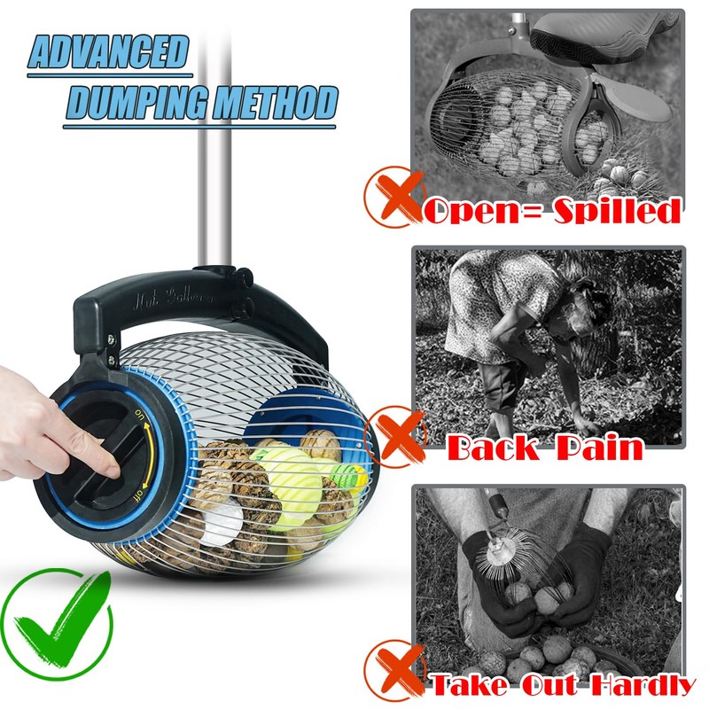 Zozen Nut Gatherer, Acorn Picker Upper, Pecan Picker Upper -