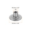 sourcing map M4 T-nuts, 50pcs Carbon Steel Tee Nut Round
