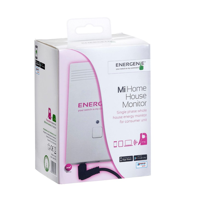 Energenie MIHO006 Whole House Energy Monitor, White (Requires MiHome Gateway)