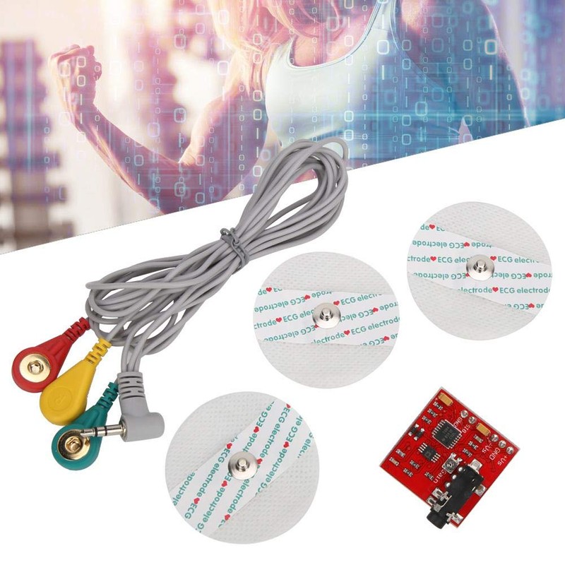 EMG Muscle Sensor, Electromyographic Sensor, Muscle Signal Sensor System with