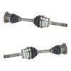Front CV Axle Shaft Assembly Set Compatible with 1998-2004 Nissan