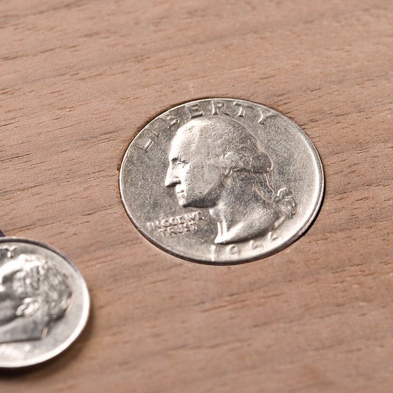 Fulton 6 Piece Coin Forstner Bit Set with Adjustable Depth