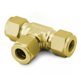 Swagelok 1/2 Tube Compression Brass Tee Union Fitting Swagelok B-810-3