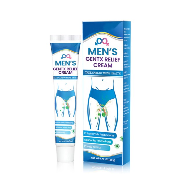HKJHKJ Men’s GentX Relief Cream - Soothing Intimate Skin Cream