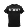 Rothco 2-Sided T-Shirt, Security Black, Medium