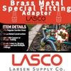 LASCO 17-8385 3/4 Female Garden Hose Thread by 1/4-Inch Compression