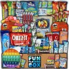 Fun Flavors Box Favorite Snack Box Cookies Candy Snack Circle