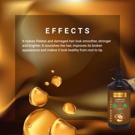 LIMOPA Argan Oil Hair Shampoo | Organic Hair Care Shampoo | Prevents Hair Loss Promotes Growth and Nourishment Soap