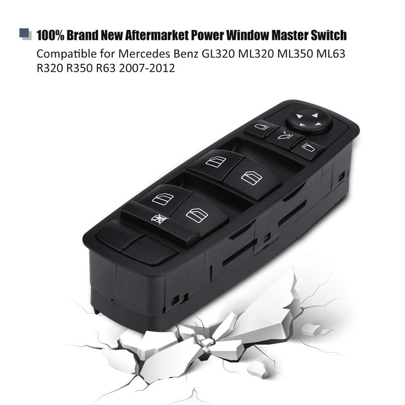Bouton ml + Power Window Switch Front Driver Side Master