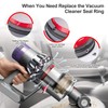 Dust Bin Top Fixed Sealing Ring Attachment Part Durable Compatible